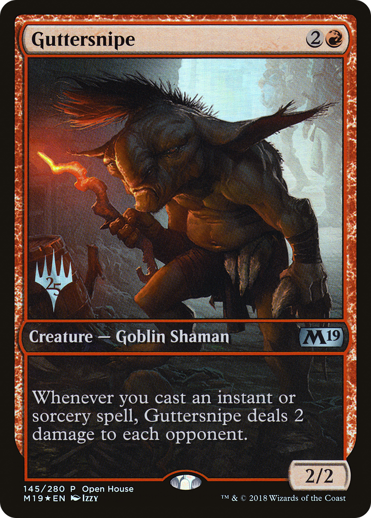 Guttersnipe (145) Foil - Core Set 2019 Promos