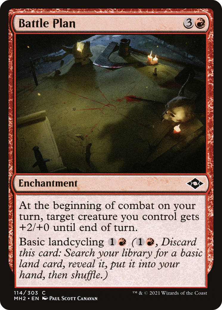 Battle Plan (114) Foil - Modern Horizons 2
