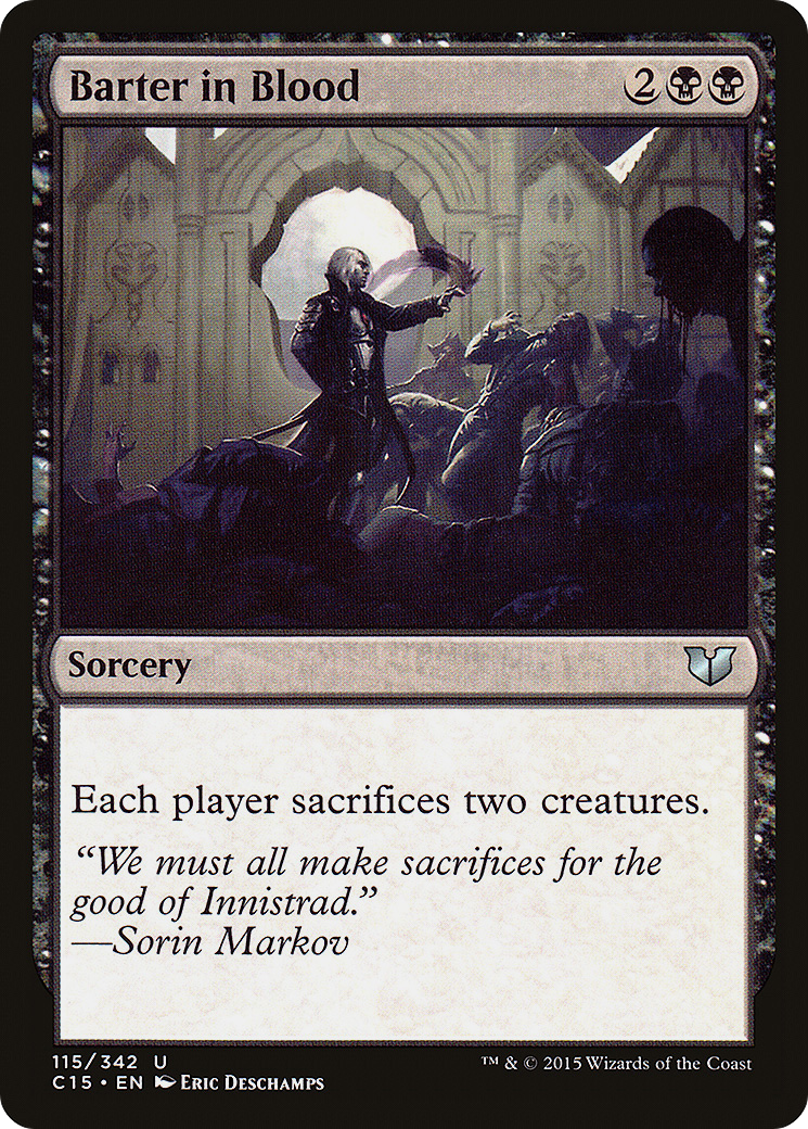 Barter in Blood (115) - Commander 2015