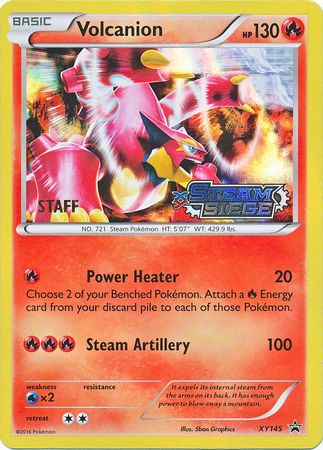 Volcanion (XY145) (Staff) [XY: Black Star Promos] | Silver Goblin