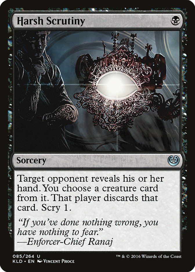 Harsh Scrutiny [Kaladesh] | Silver Goblin