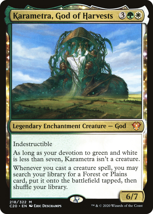 Karametra, God of Harvests (218) - Commander 2020