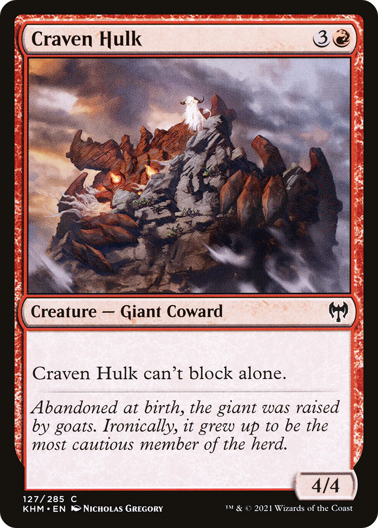 Craven Hulk (127) - Kaldheim