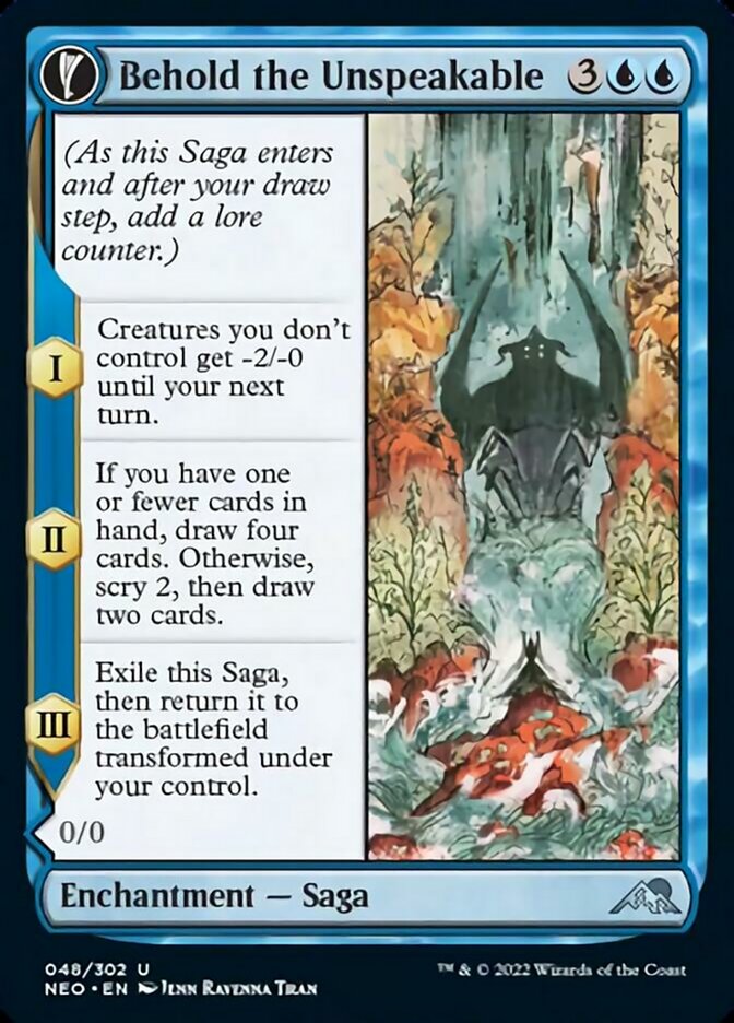 Behold the Unspeakable (048) - Kamigawa: Neon Dynasty