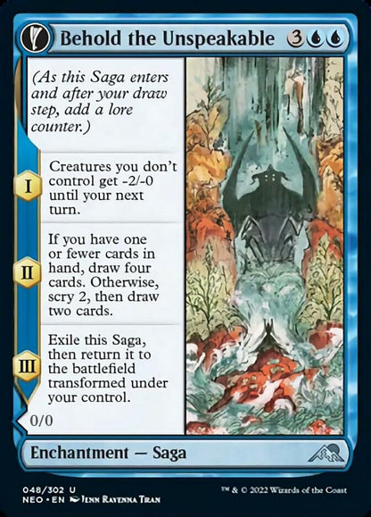 Behold the Unspeakable (048) Foil - Kamigawa: Neon Dynasty