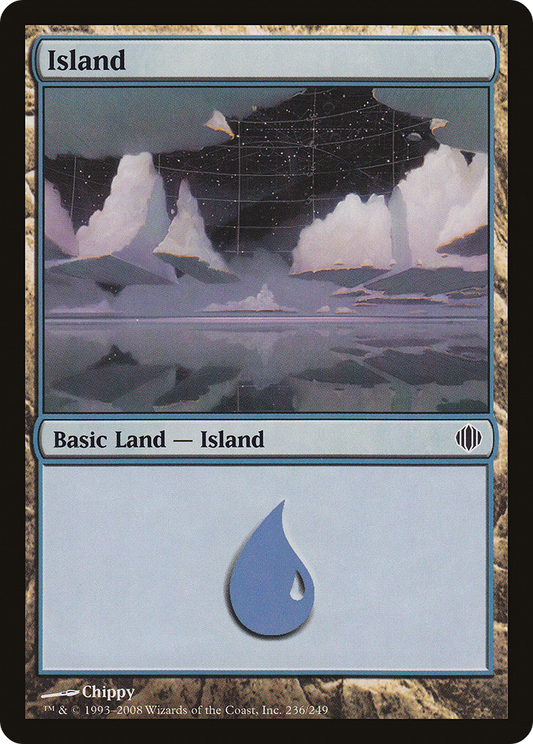 Island (236) [Shards of Alara] Foil
