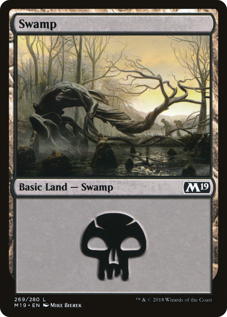 Swamp (269) Foil - Core Set 2019