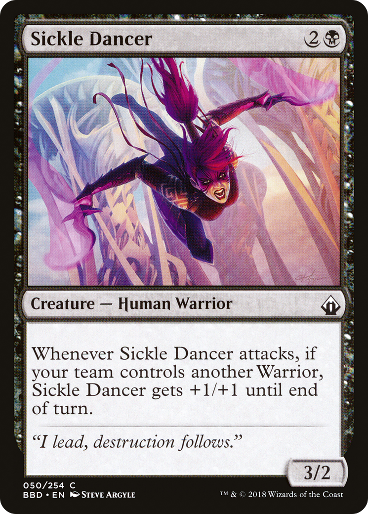 Sickle Dancer (050) Foil - Battlebond