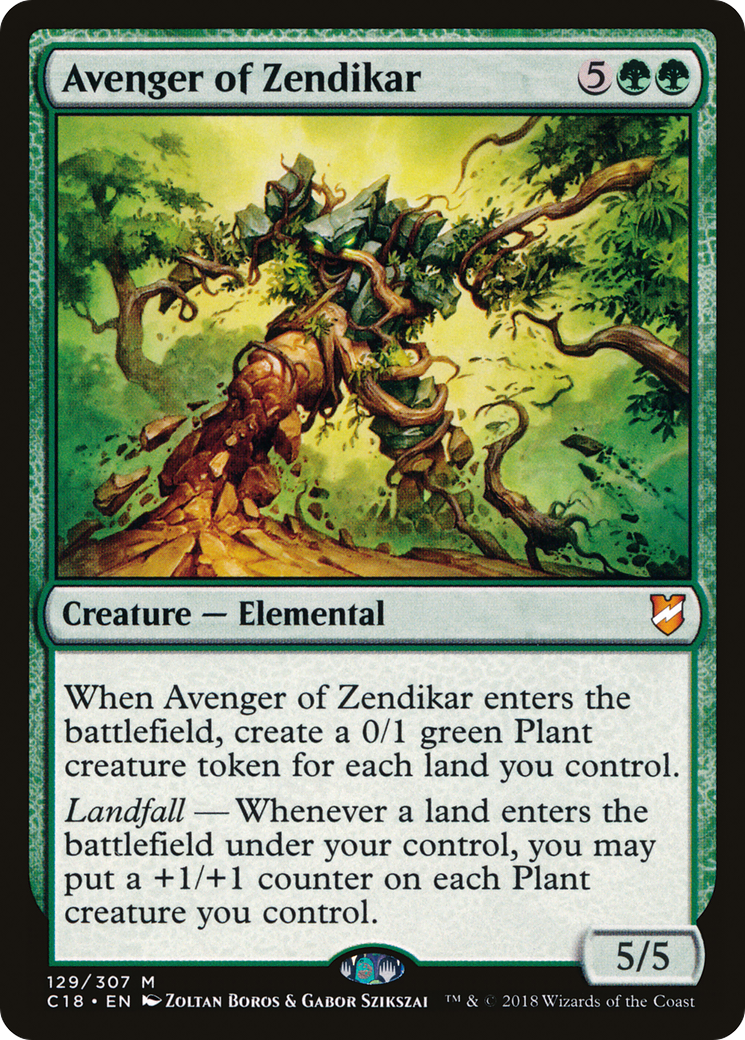 Avenger of Zendikar (129) - Commander 2018