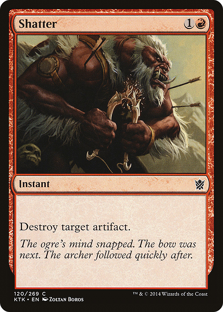 Shatter (120) Foil - Khans of Tarkir