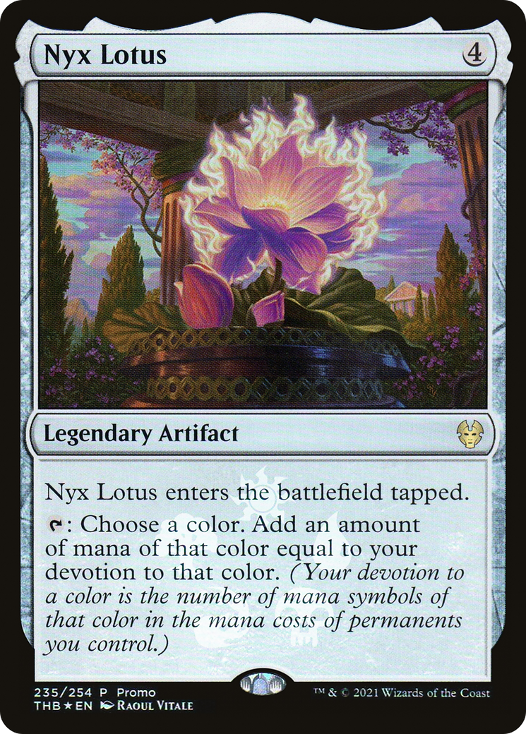 Nyx Lotus (235) Foil - Theros Beyond Death Promos