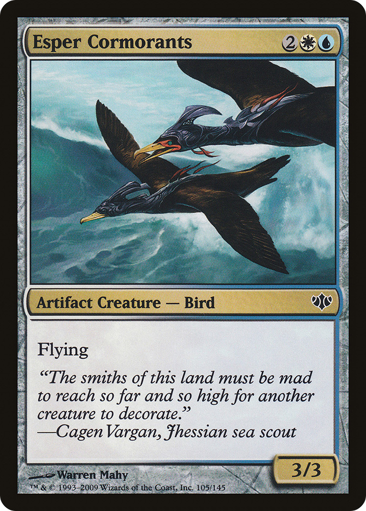 Esper Cormorants (105) Foil - Conflux