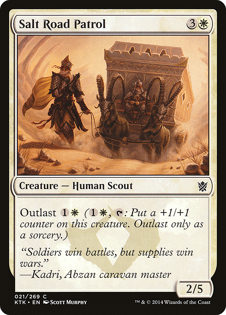 Salt Road Patrol (021) - Khans of Tarkir