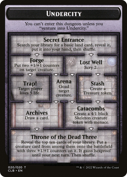 Undercity // The Initiative (020) - Battle for Baldur's Gate Tokens