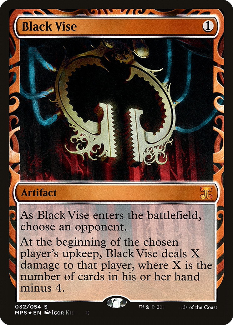 Black Vise [Kaladesh Inventions] | Silver Goblin