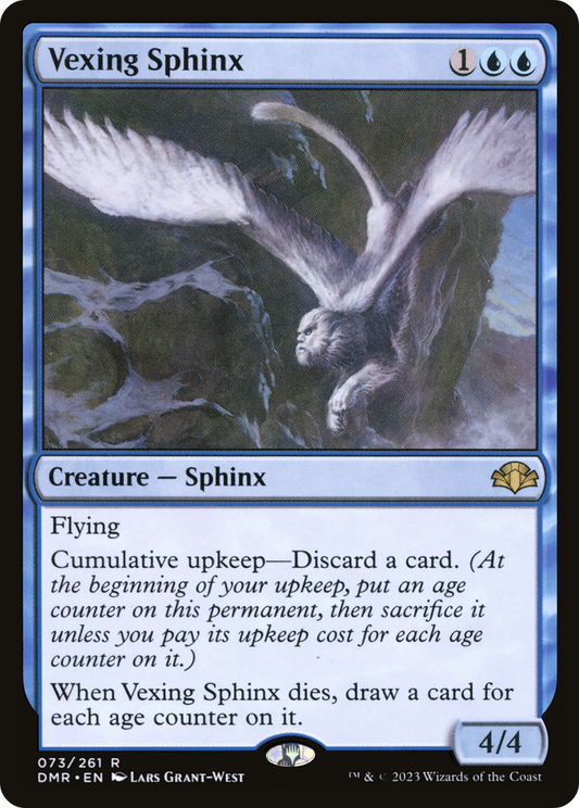Vexing Sphinx [Dominaria Remastered] Foil