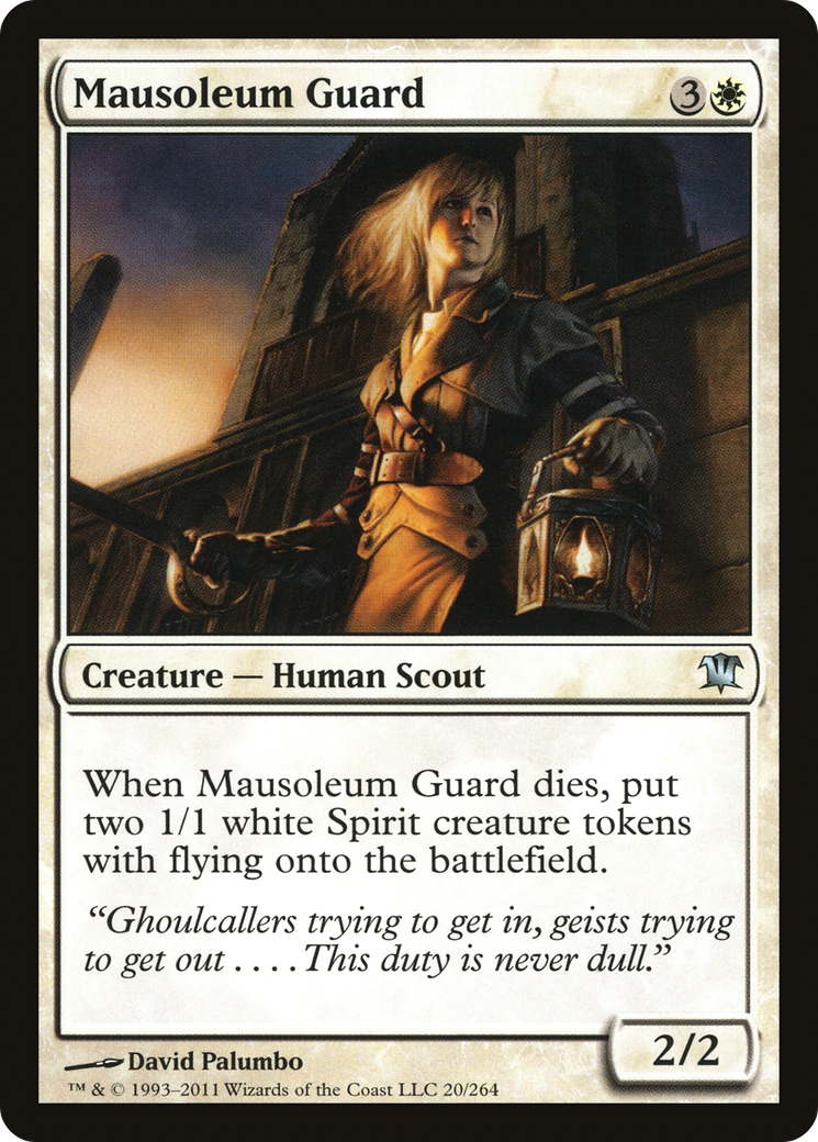 Mausoleum Guard (020) Foil - Innistrad
