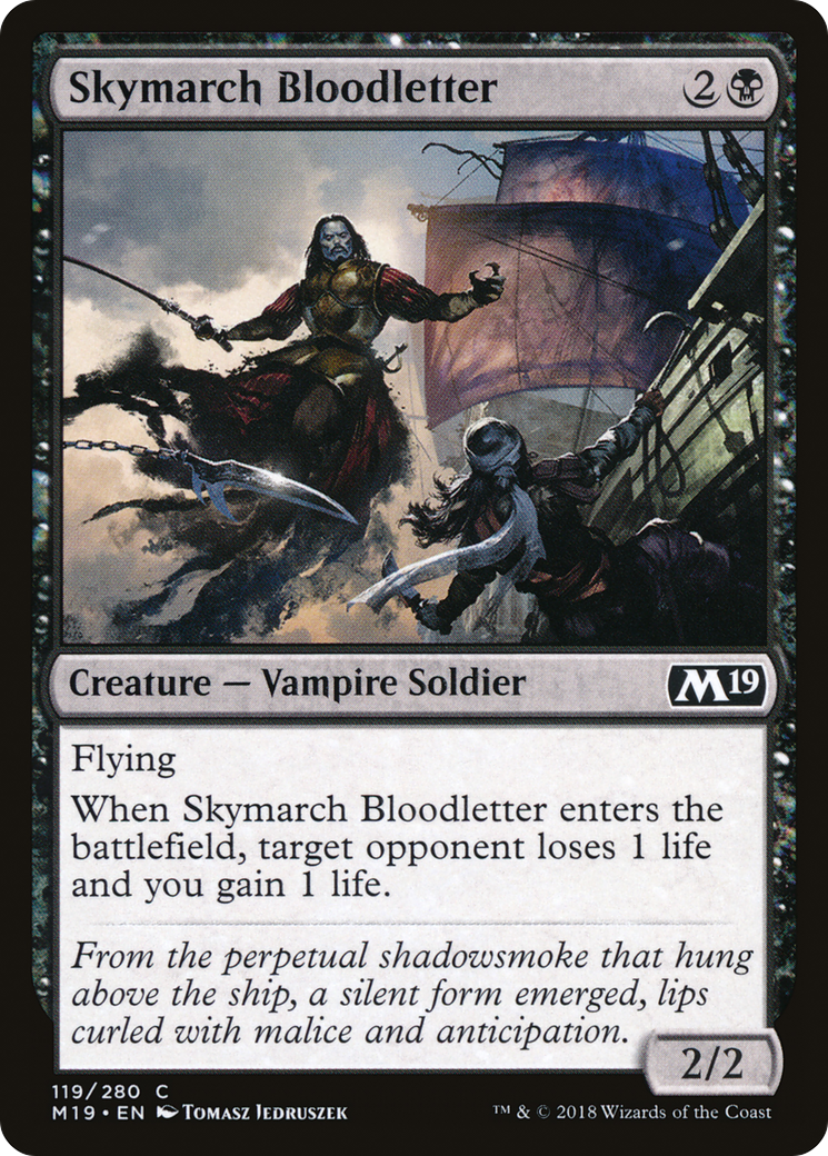 Skymarch Bloodletter (119) - Core Set 2019