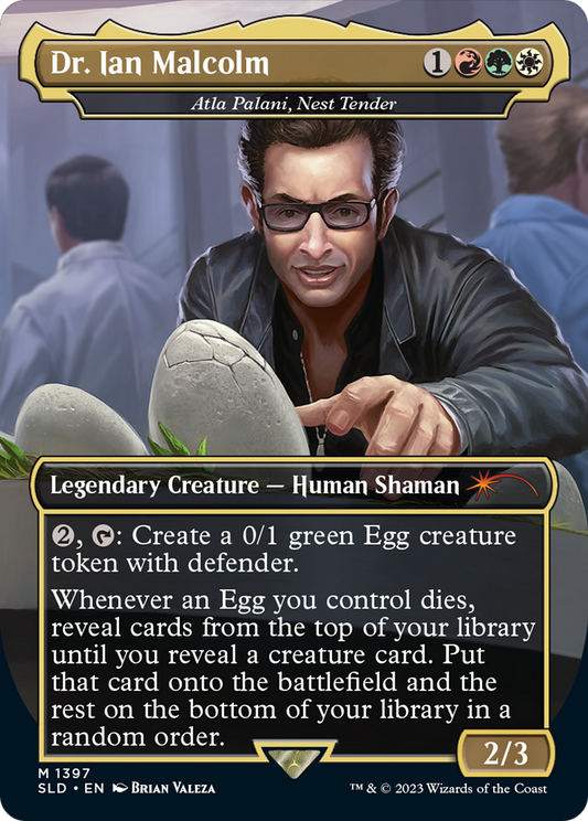 Atla Palani, Nest Tender (Dr. Ian Malcolm) (1397) - Secret Lair Drop