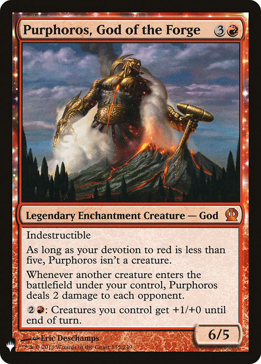 Purphoros, God of the Forge (135) - The List