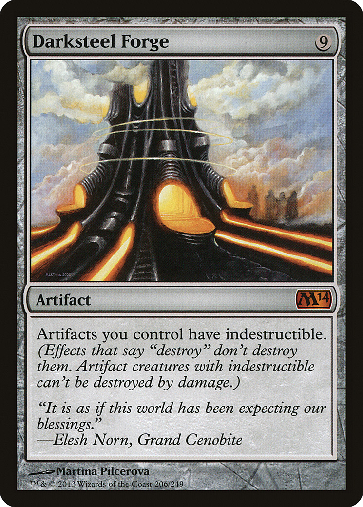 Darksteel Forge (206) Foil - Magic 2014