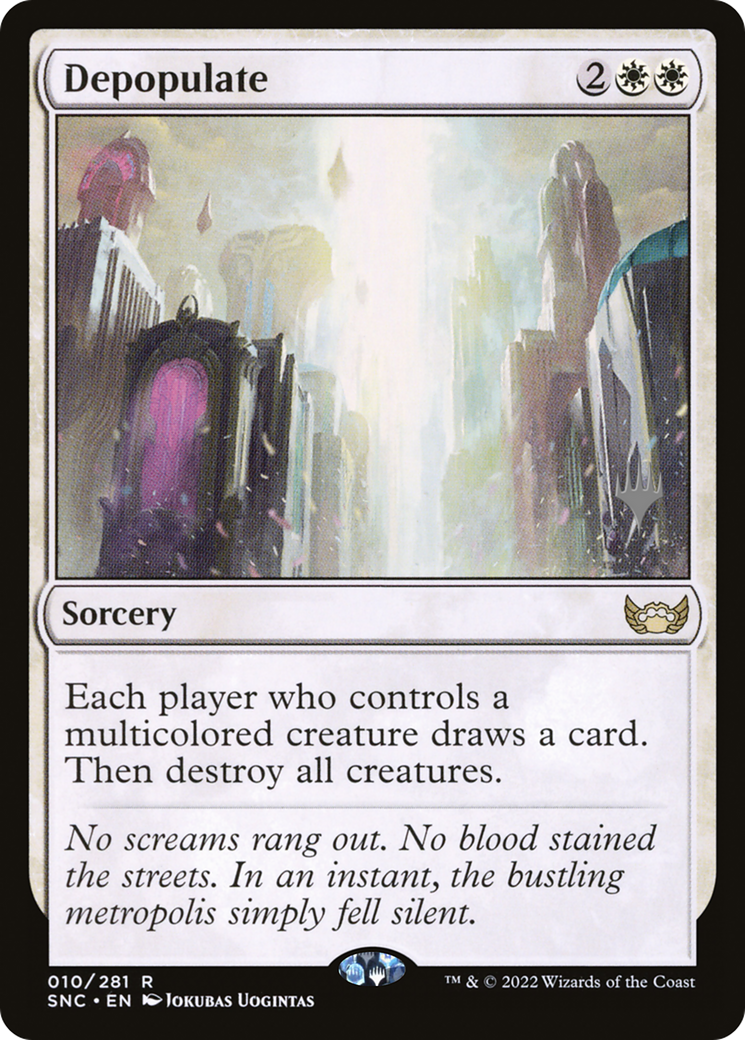 Depopulate (10p) - Streets of New Capenna Promos