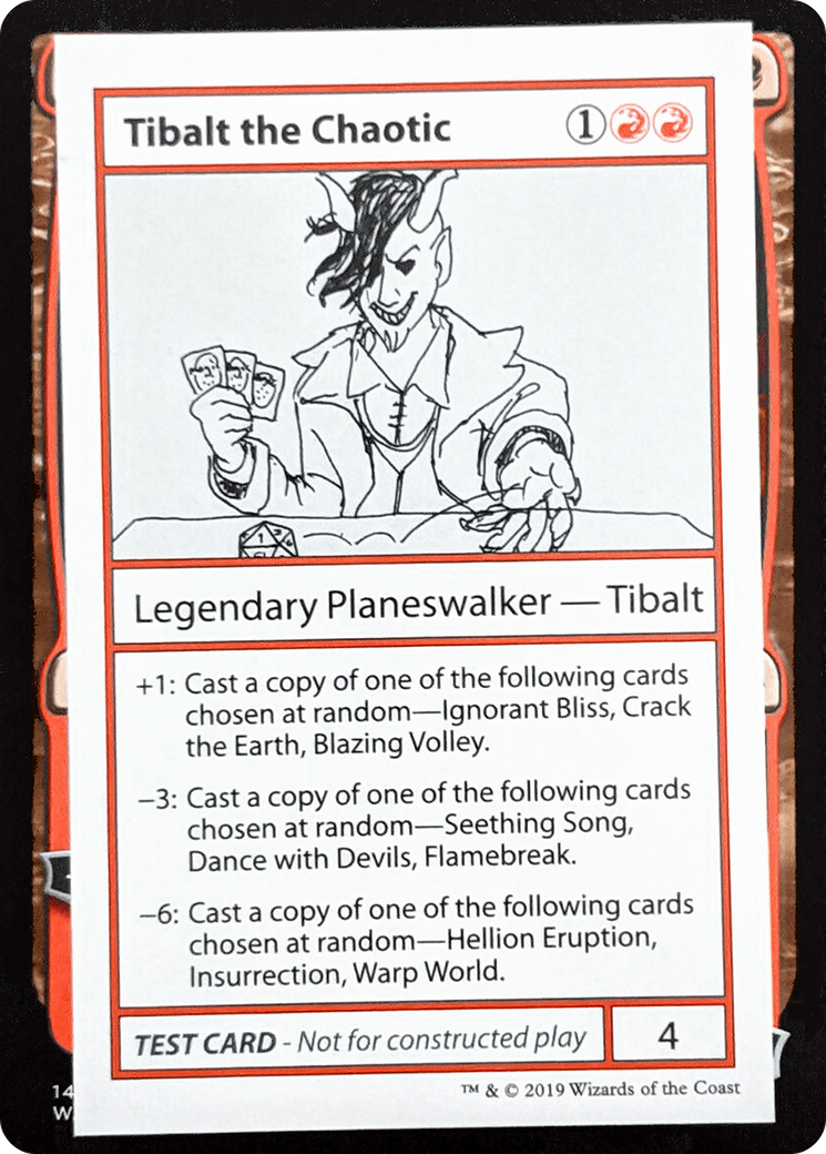 Tibalt the Chaotic (2021 Edition) [Mystery Booster Playtest Cards] | Silver Goblin