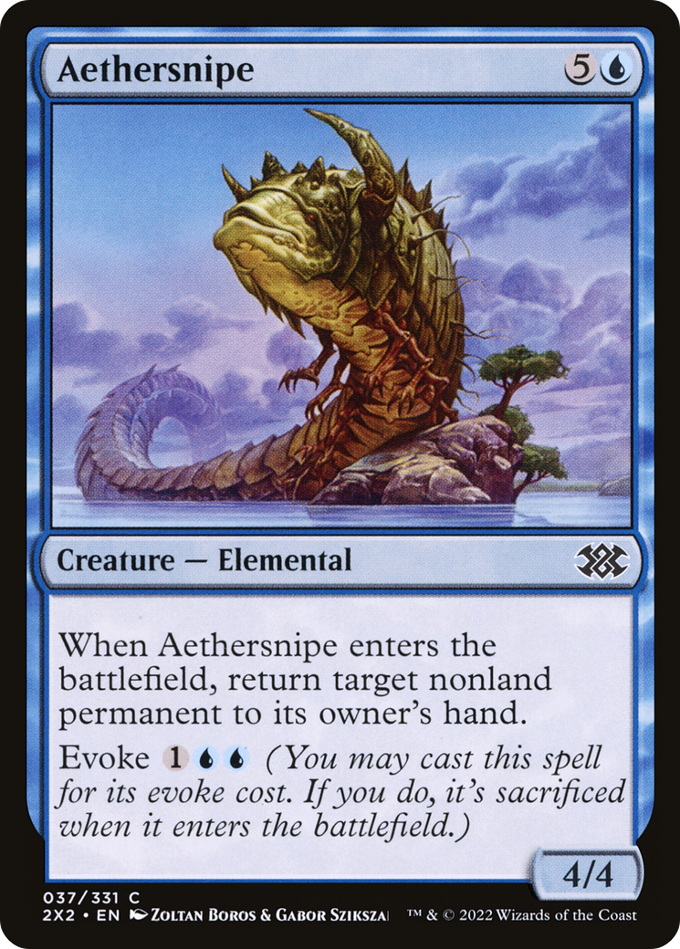 Aethersnipe [Double Masters 2022] Foil