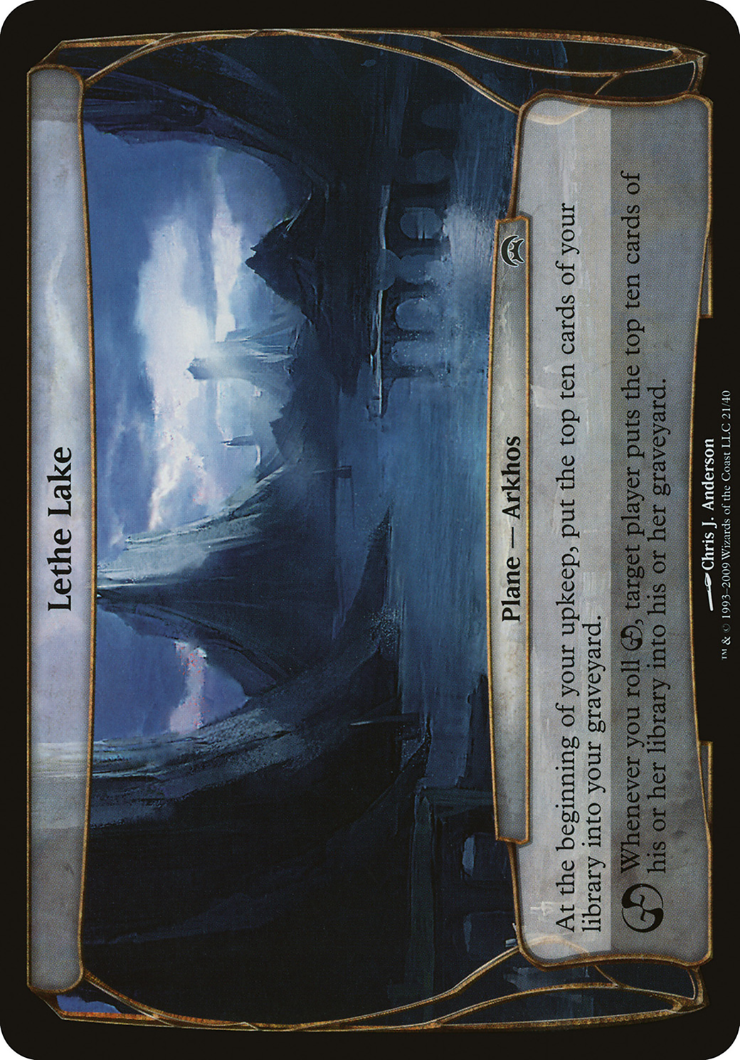 Lethe Lake (021) - Planechase Planes