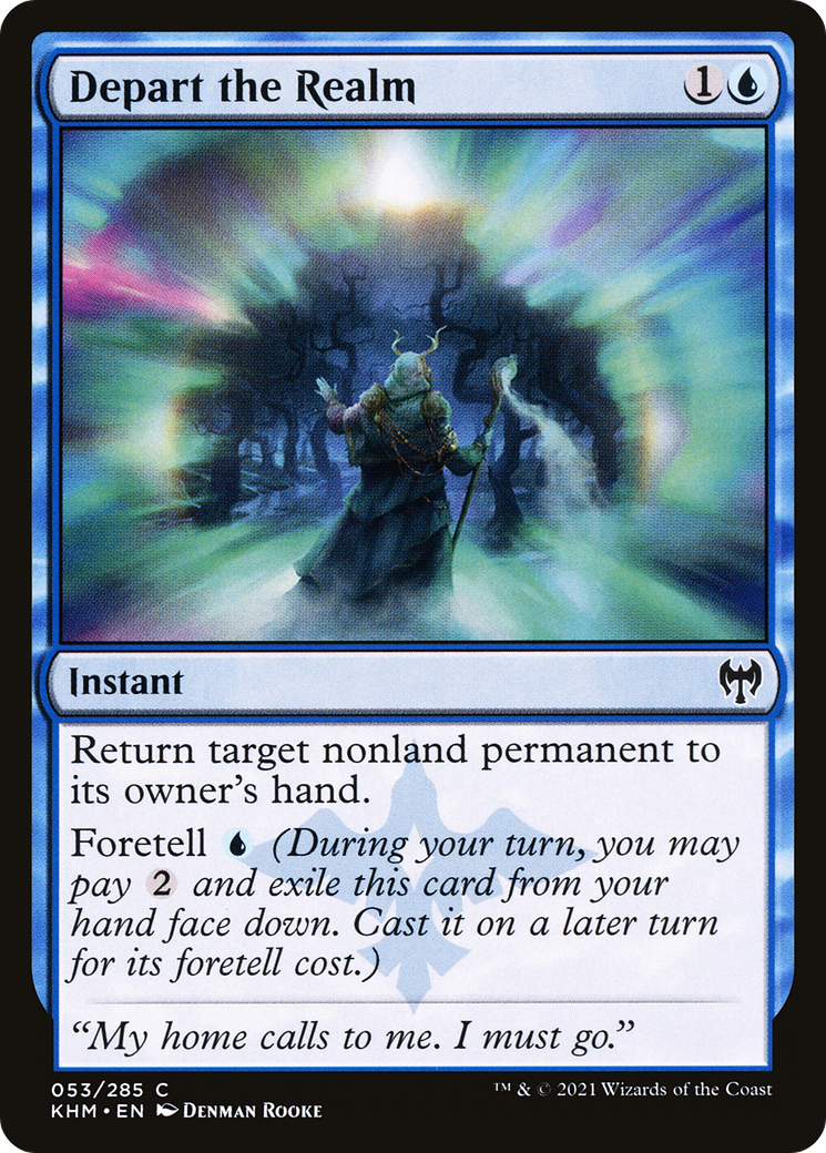 Depart the Realm (053) Foil - Kaldheim