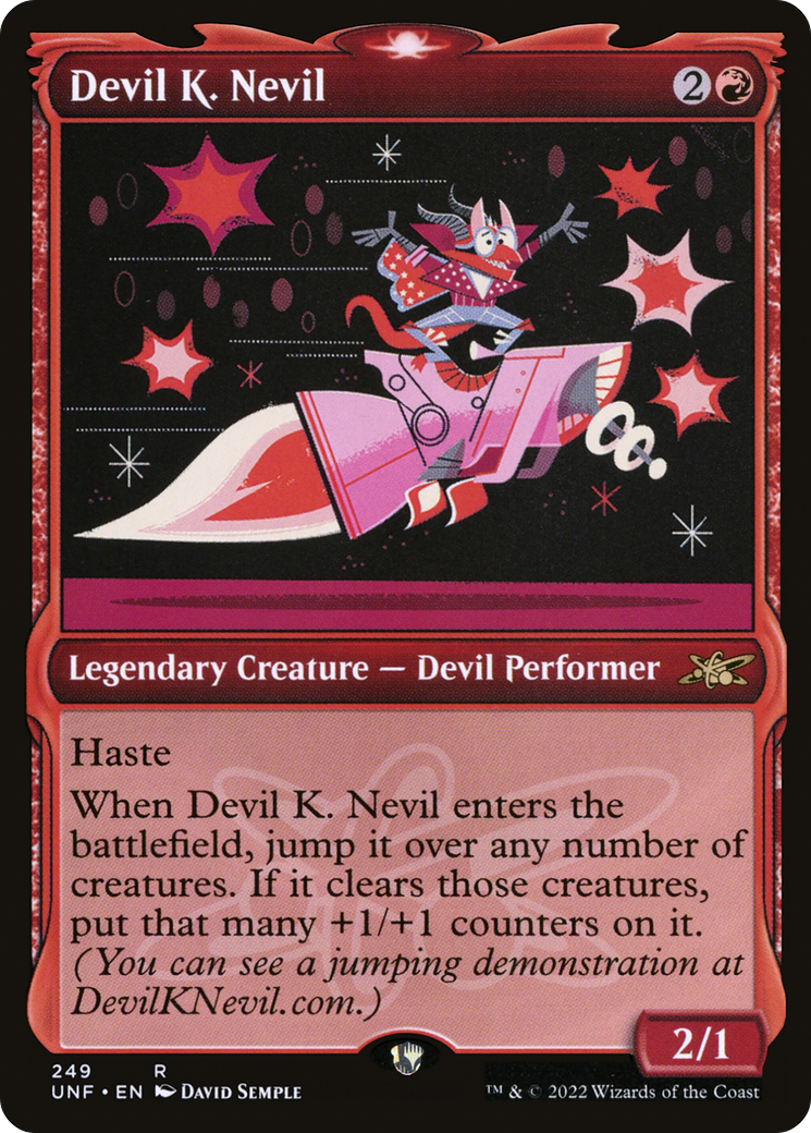 Devil K. Nevil (Showcase) (249) - Unfinity