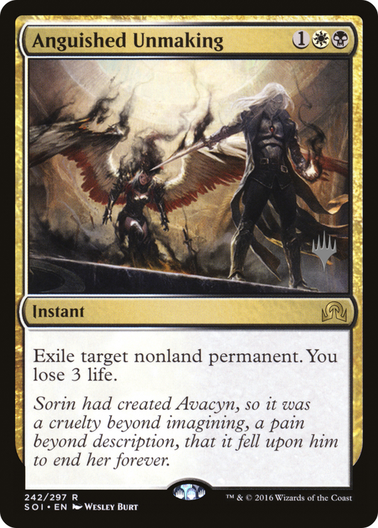 Anguished Unmaking (242p) - Shadows over Innistrad Promos