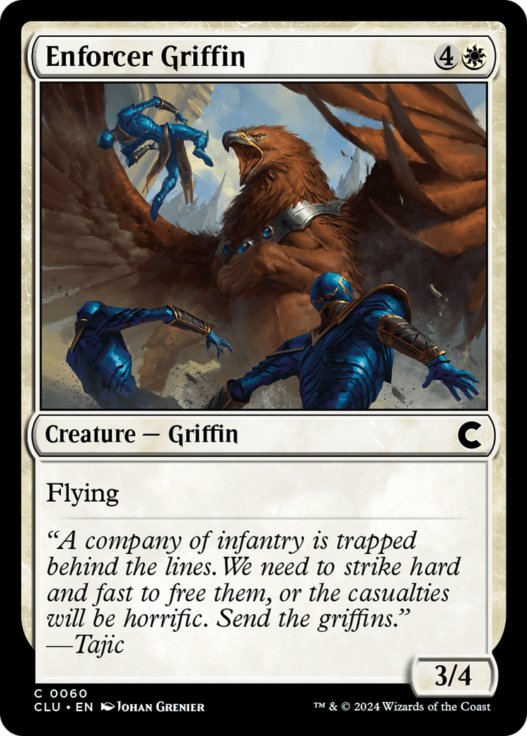 Enforcer Griffin (060) - Ravnica: Clue Edition
