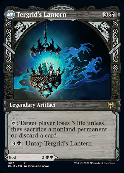 Tergrid, God of Fright // Tergrid's Lantern (Showcase) (307) Foil - Kaldheim