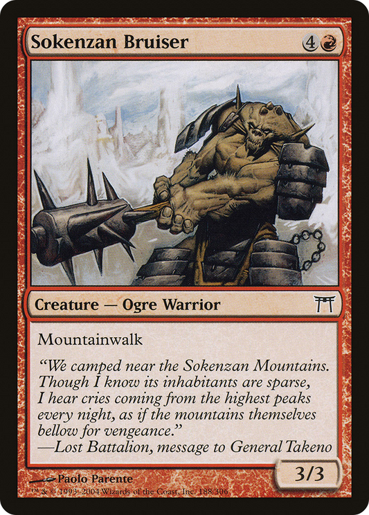 Sokenzan Bruiser [Champions of Kamigawa] Foil