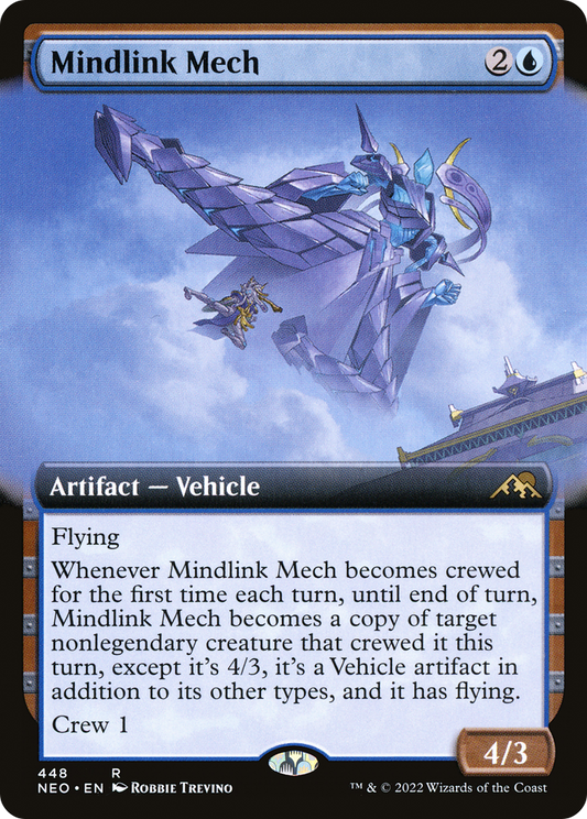 Mindlink Mech (Extended Art) (448) - Kamigawa: Neon Dynasty