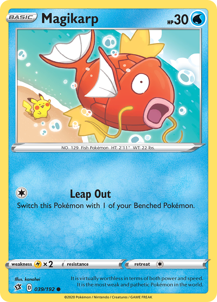 Magikarp (039/192) [Sword & Shield: Rebel Clash] | Silver Goblin