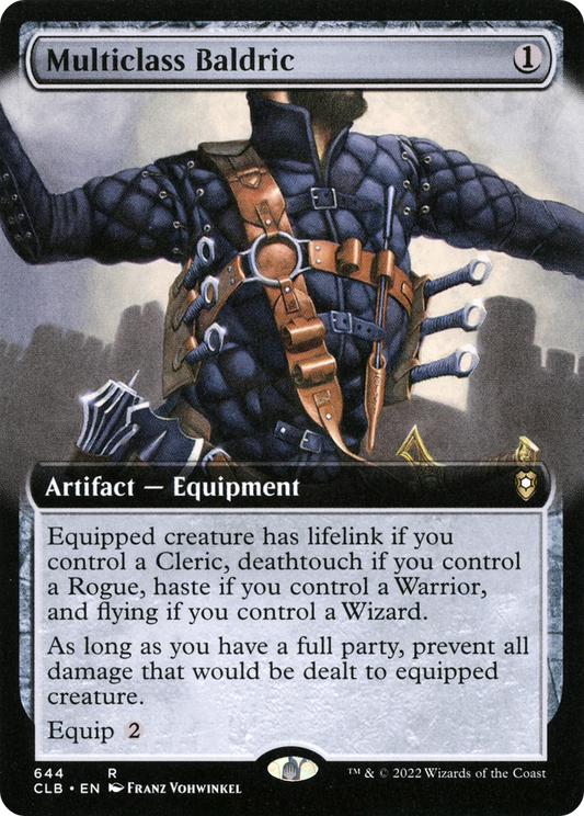 Multiclass Baldric (Extended Art) (644) - Commander Legends: Battle for Baldur's Gate