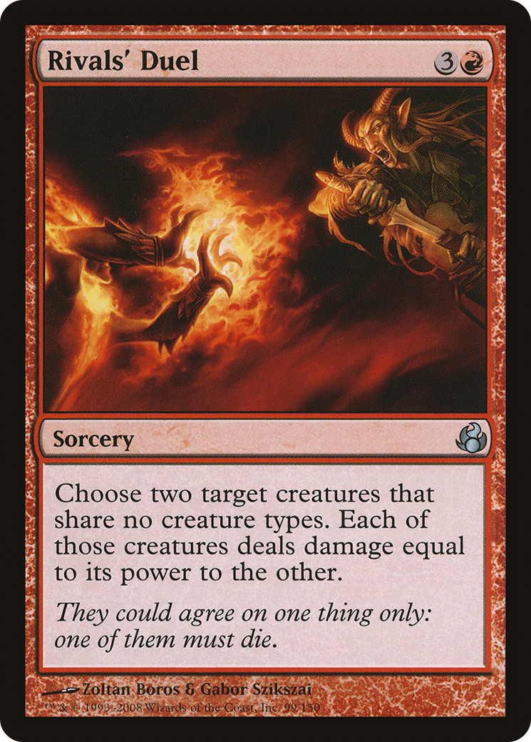 Rivals' Duel (099) - Morningtide Foil