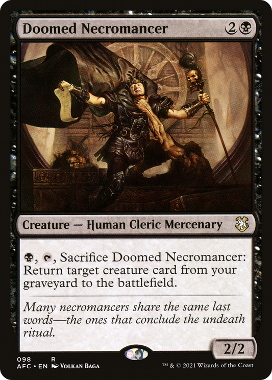 Doomed Necromancer (098) - Forgotten Realms Commander