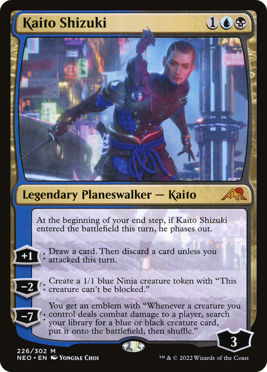 Kaito Shizuki (226) - Kamigawa: Neon Dynasty