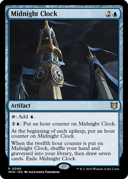 Midnight Clock (099) - Wilds of Eldraine Commander