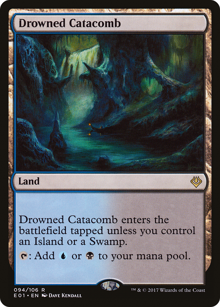 Drowned Catacomb (094) - Archenemy: Nicol Bolas