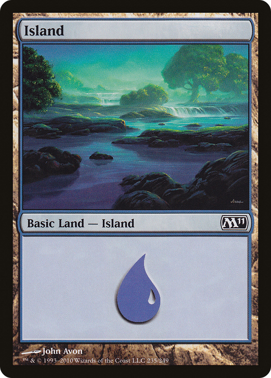 Island (235) [Magic 2011] Foil