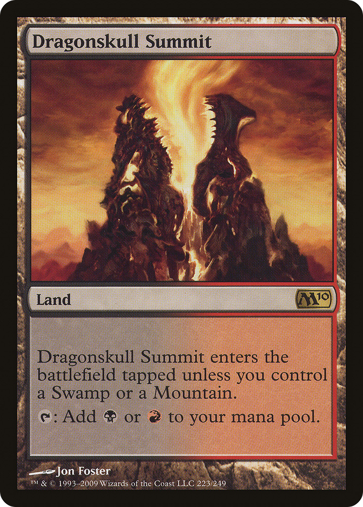 Dragonskull Summit (223) Foil - Magic 2010
