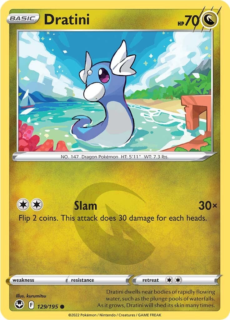 Dratini (129/195) [Sword & Shield: Silver Tempest] | Silver Goblin