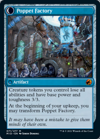 Poppet Stitcher (071) Foil - Innistrad: Midnight Hunt