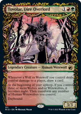 Tovolar, Dire Overlord (Showcase) (311) - Innistrad: Midnight Hunt