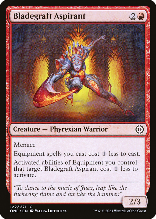 Bladegraft Aspirant [Phyrexia: All Will Be One] Foil