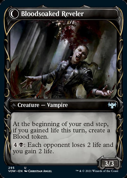 Restless Bloodseeker (Showcase) (295) - Innistrad: Crimson Vow